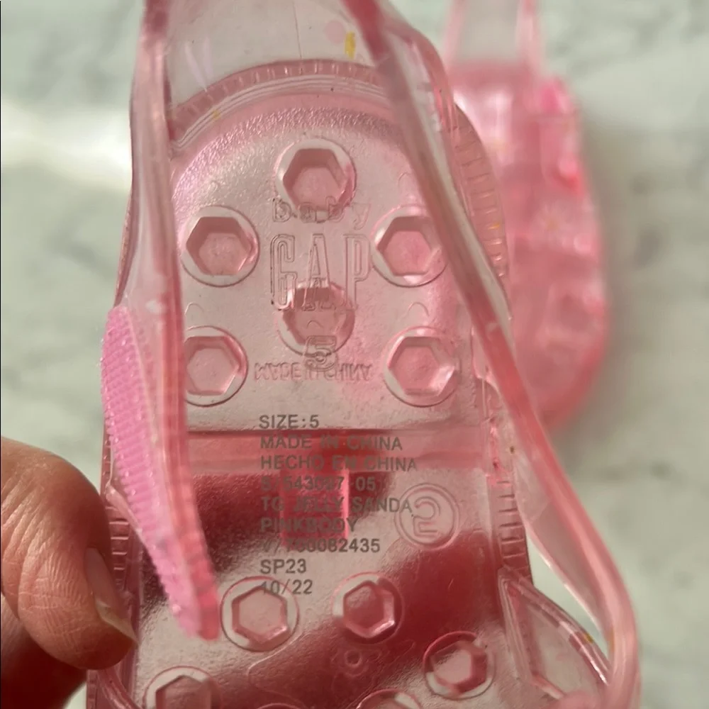 Gap Kids Pink Jelly Sandals